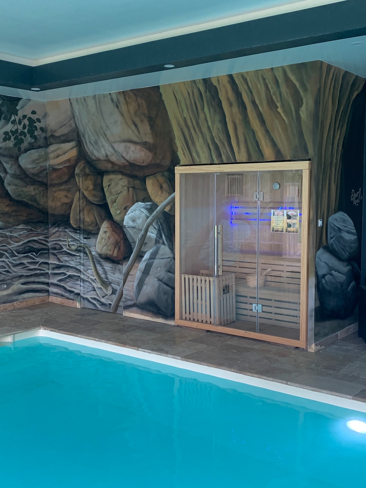 Cottage&piscine intérieure zoo la FLECHE