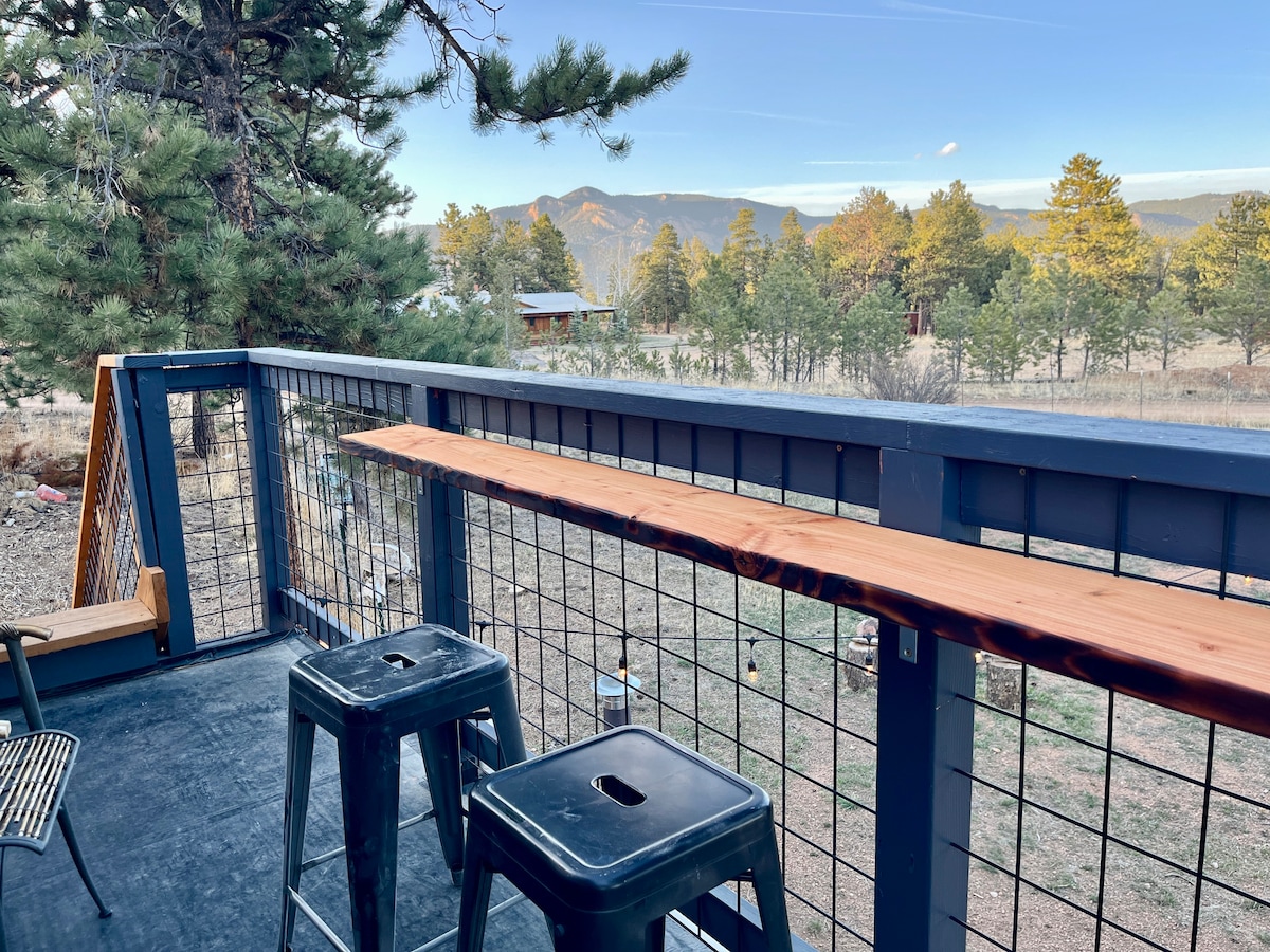 Remodeled AFrame Cabin | Hot Tub & Mountain Views
