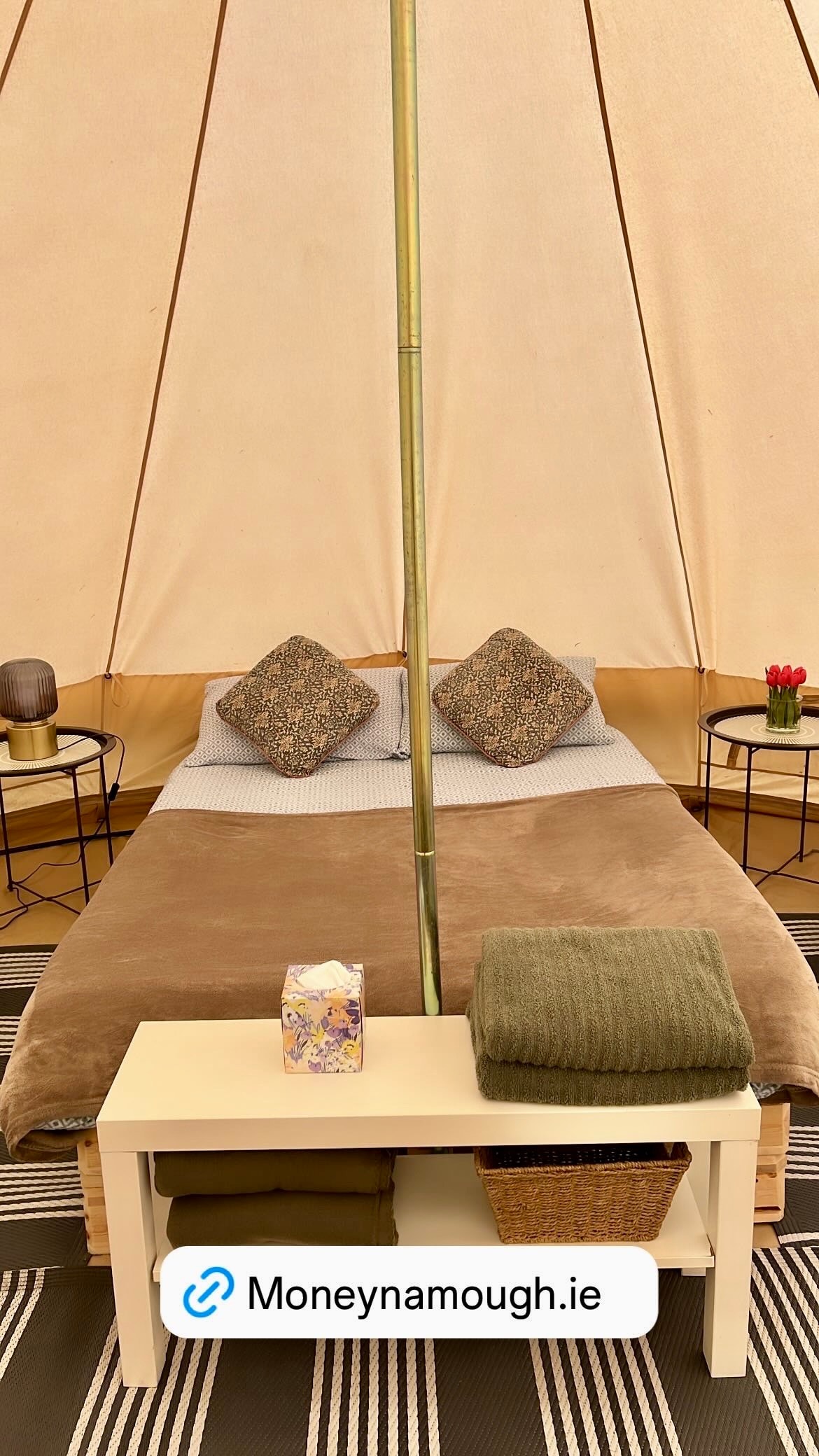 Bell Tent Glamping & SPA with Breakfast Hamper