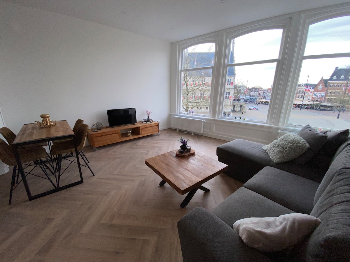 Apartement City Center Gouda: View Deluxe