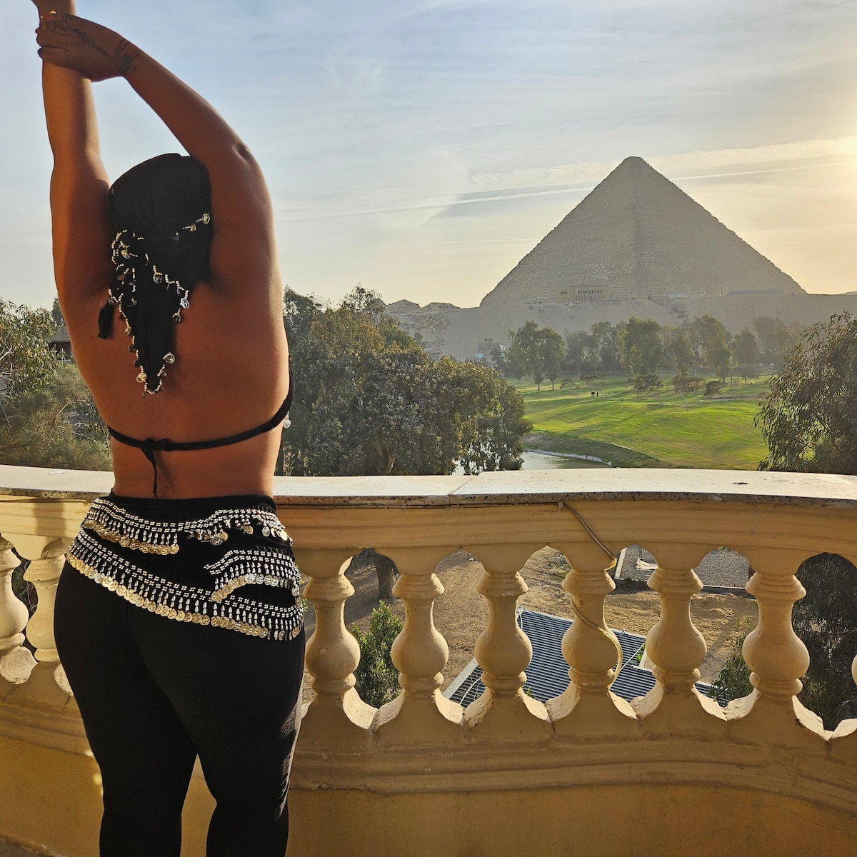 Pyramids Golf View
