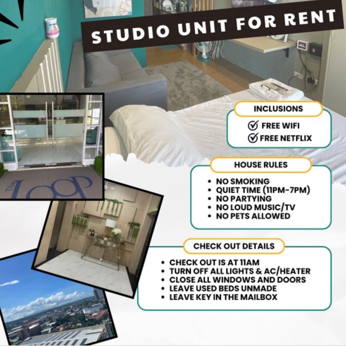 For Rent Condo Unit - The Loop