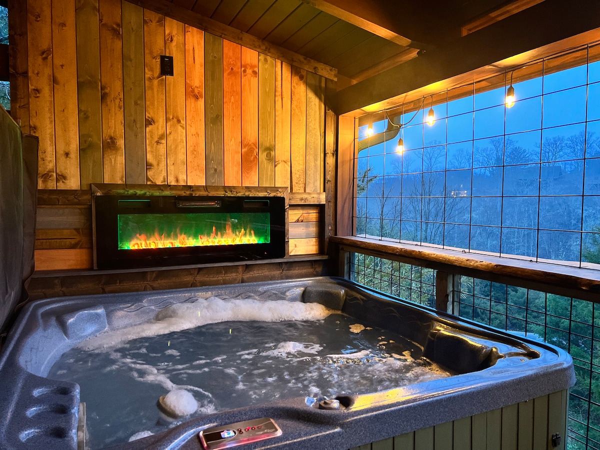 梦幻般的3卧室度假屋–热水浴缸|凉亭| Loft