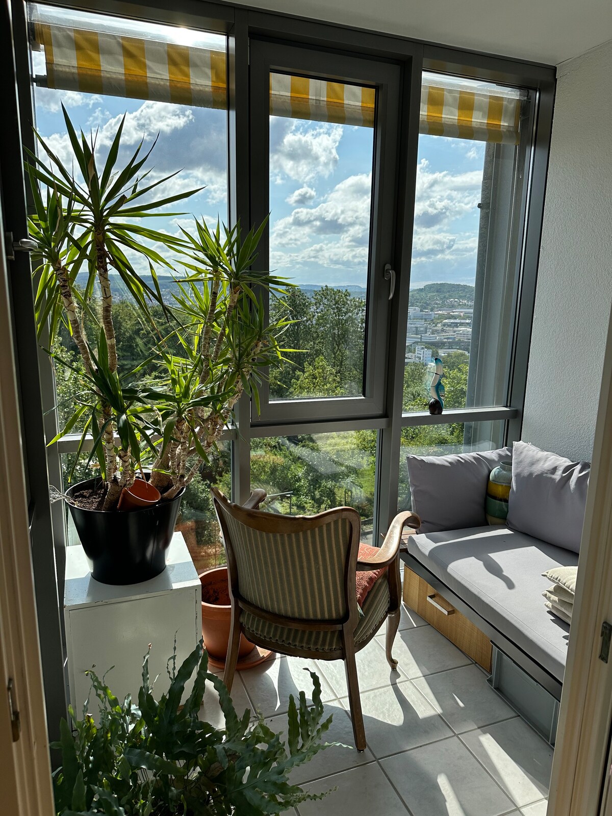 Appartement with view over Stuttgart