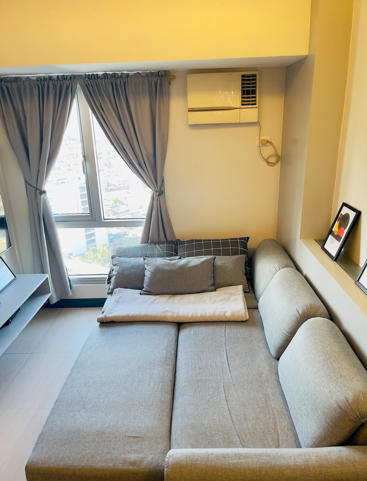 位于马卡蒂（ Makati ）的舒适简约36平方米1卧室单元