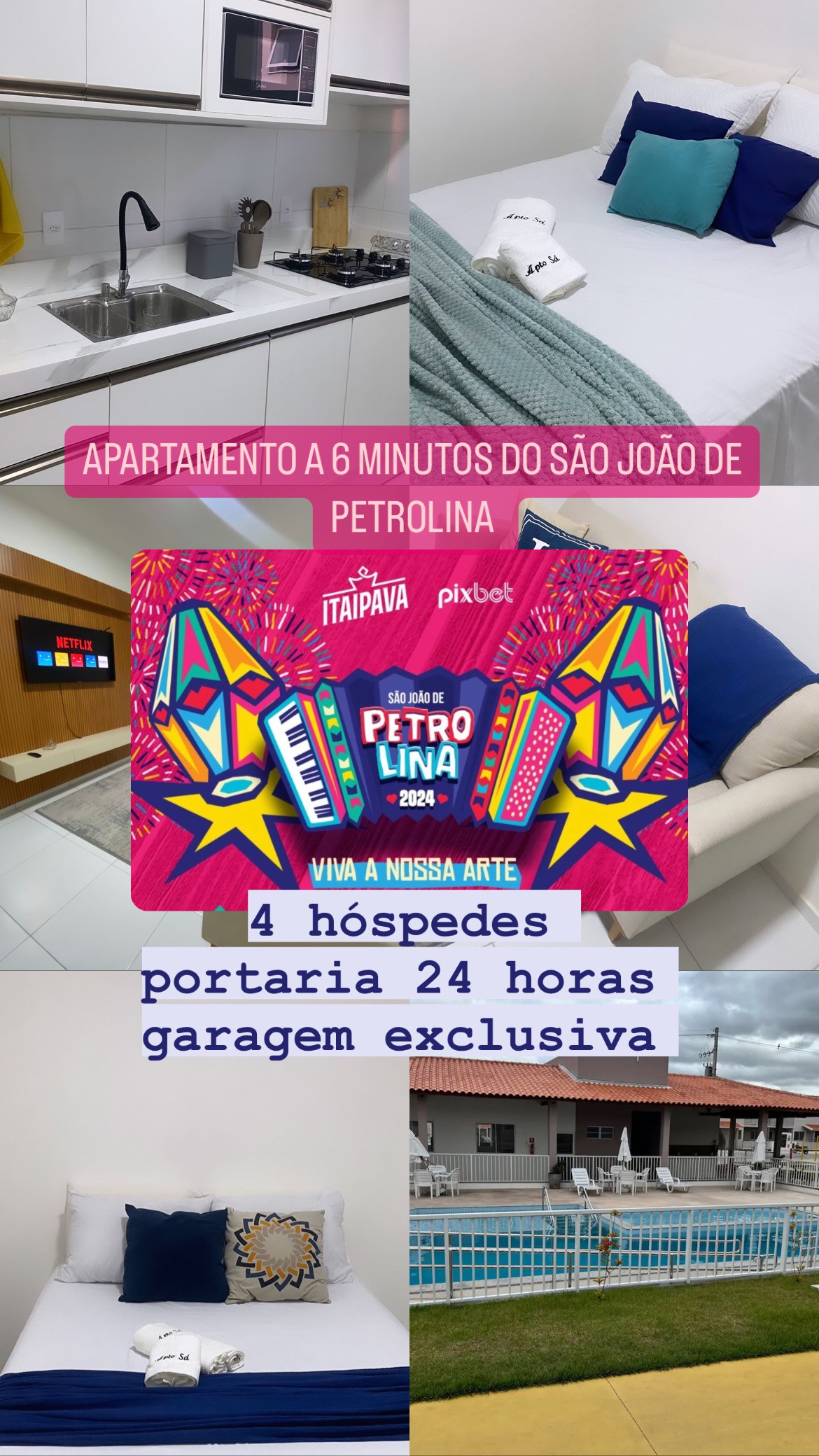 Apt. Próximo ao São João de Petrolina