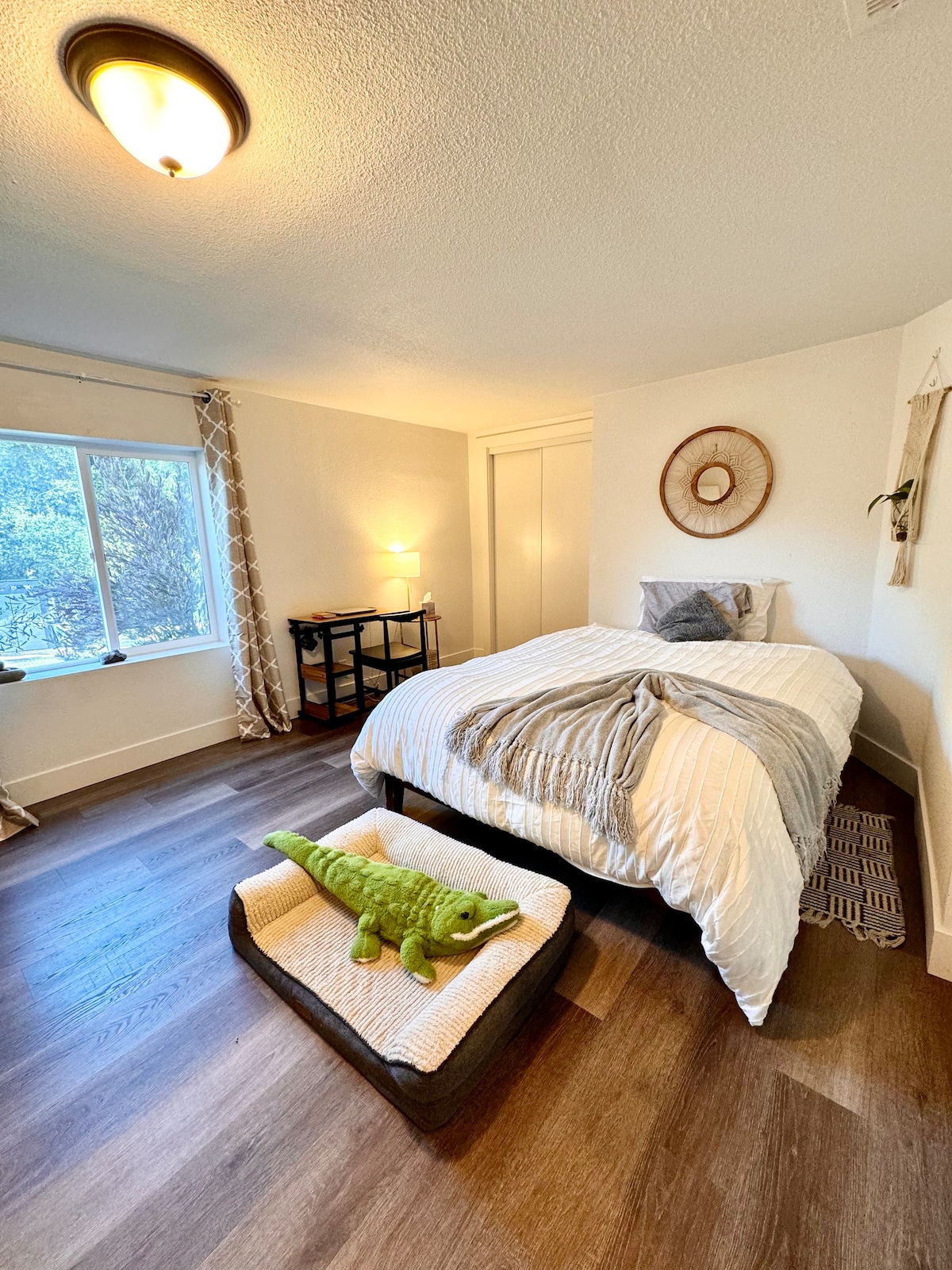 Master Bedroom in modern Cottage!