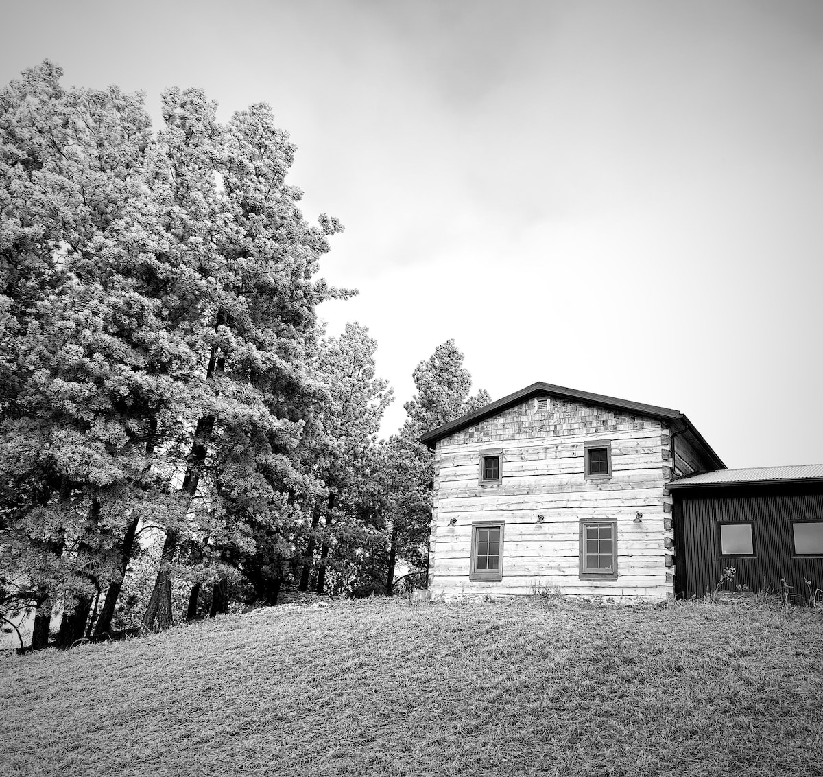 The Log House, Montana. Handmade, luxurious cabin