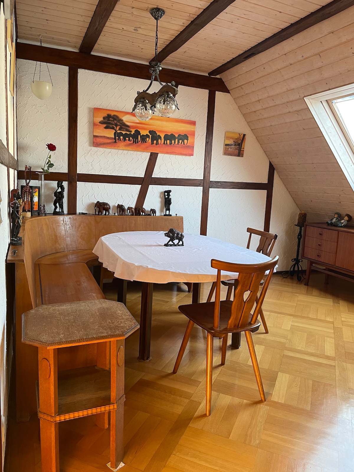 Wohnung im rustikalen Stil - 1,5 Zimmer