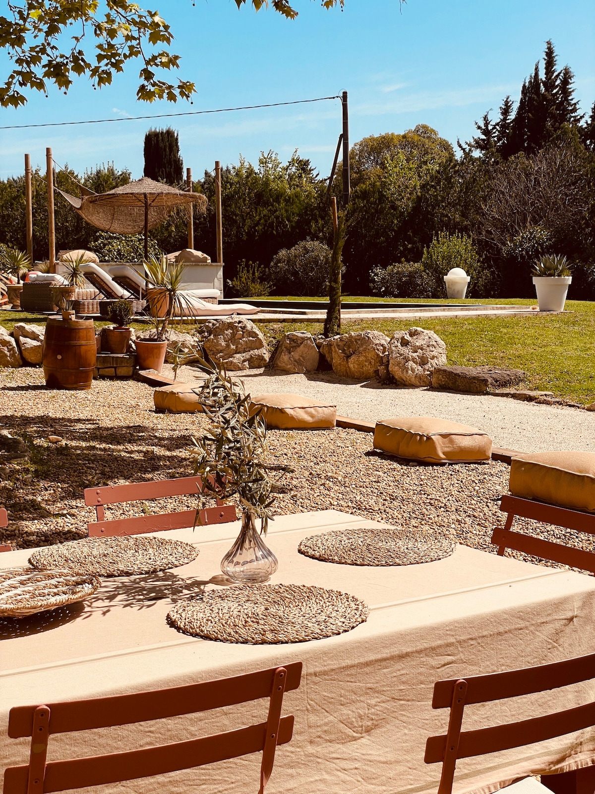 Très beau mas provençal avec piscine