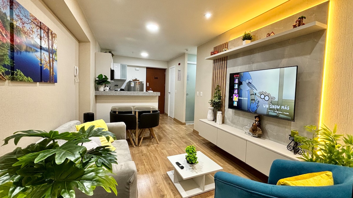 舒适、现代化的中心公寓，设备齐全
