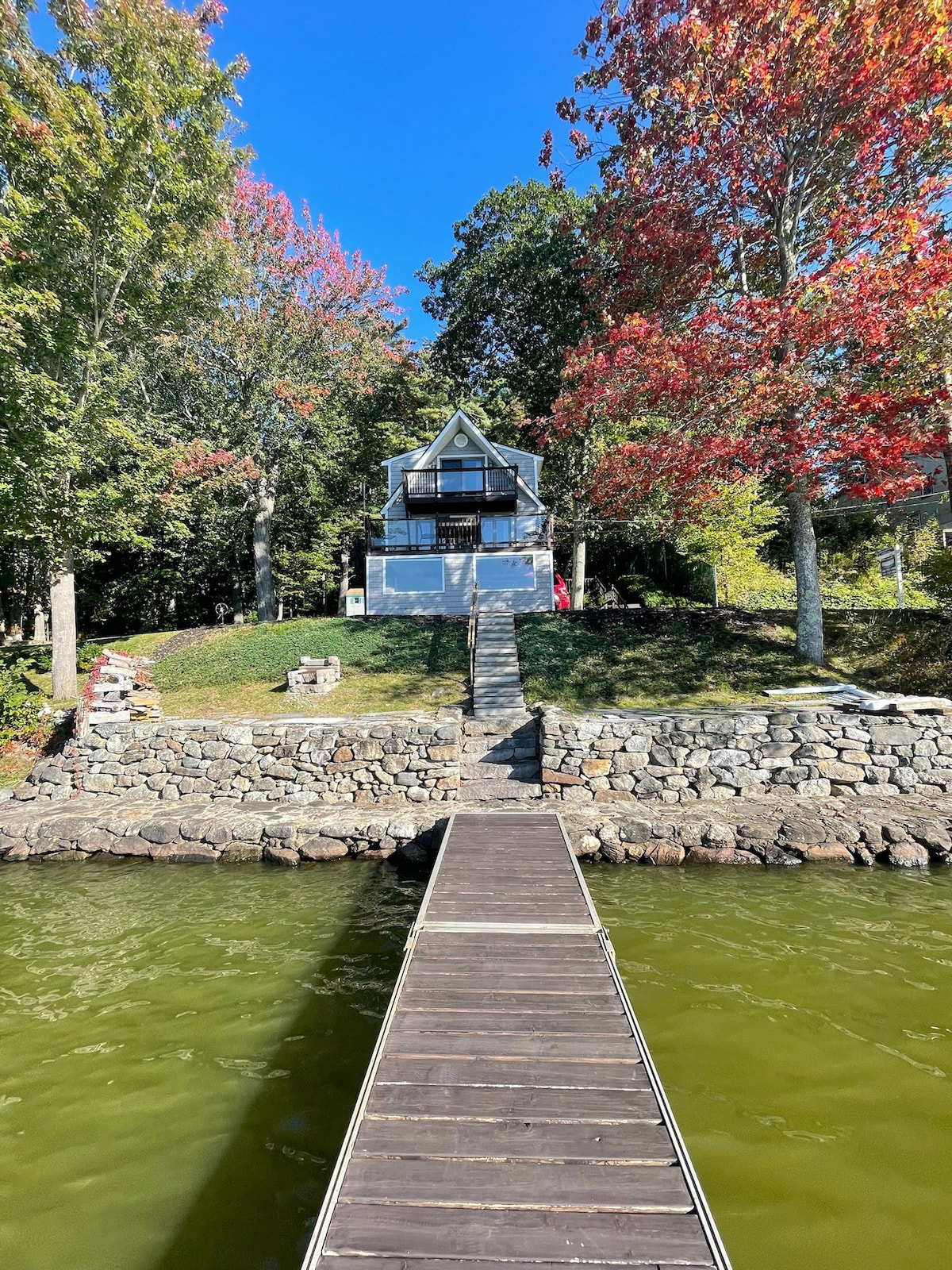 New! Private Dock! The Maine Oasis-Lux On the Lake