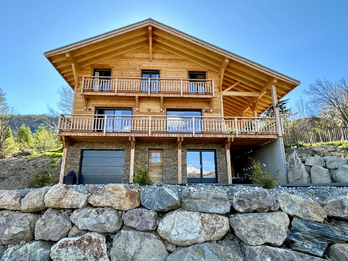 Chalet Lac D'Allos vue Panoramique.