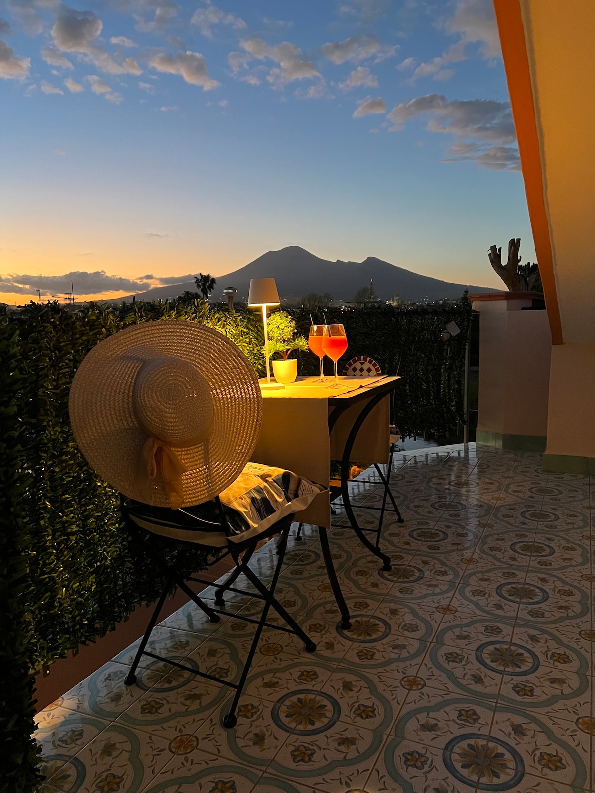 Pompei, Appartamento Con Terrazza & Vista Vesuvio