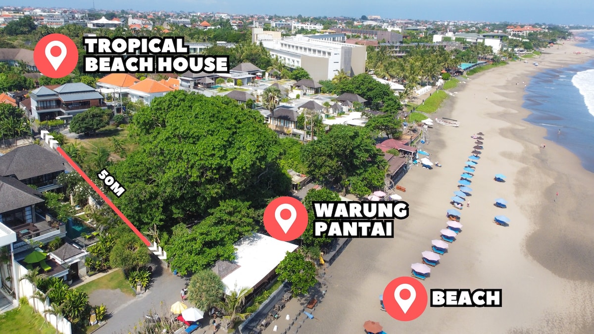 Tropical Beach House 102 in Batu Belig
