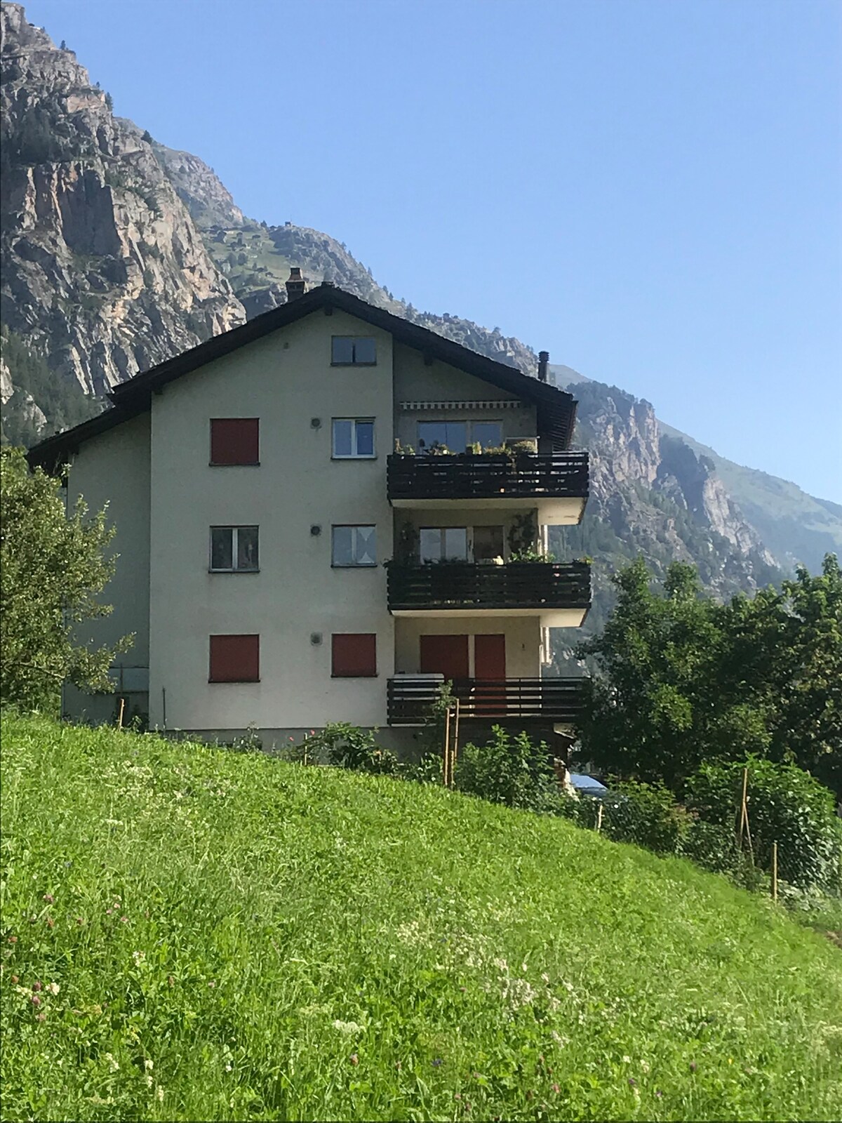 2.5 Zimmer&Terrasse&Garten&Blick Kleinmatterhorn