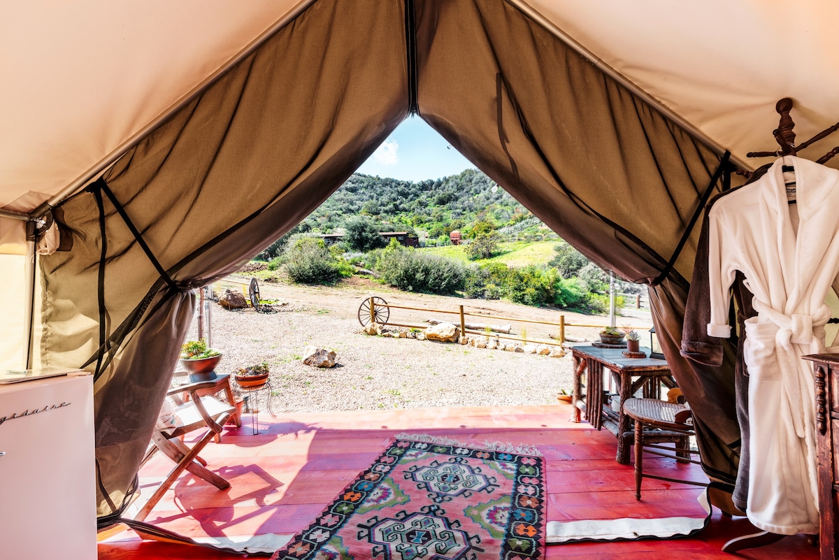 Luxury Safari Tent in the Santa Monica Mountain’s