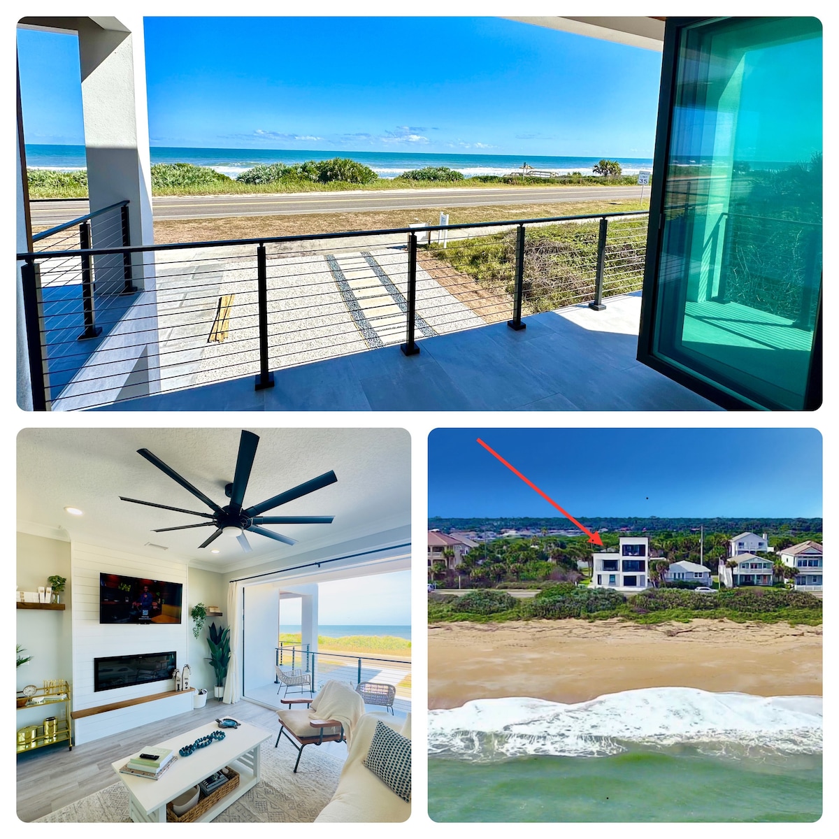 BRAND NEW | Modern | Beachfront Paradise!