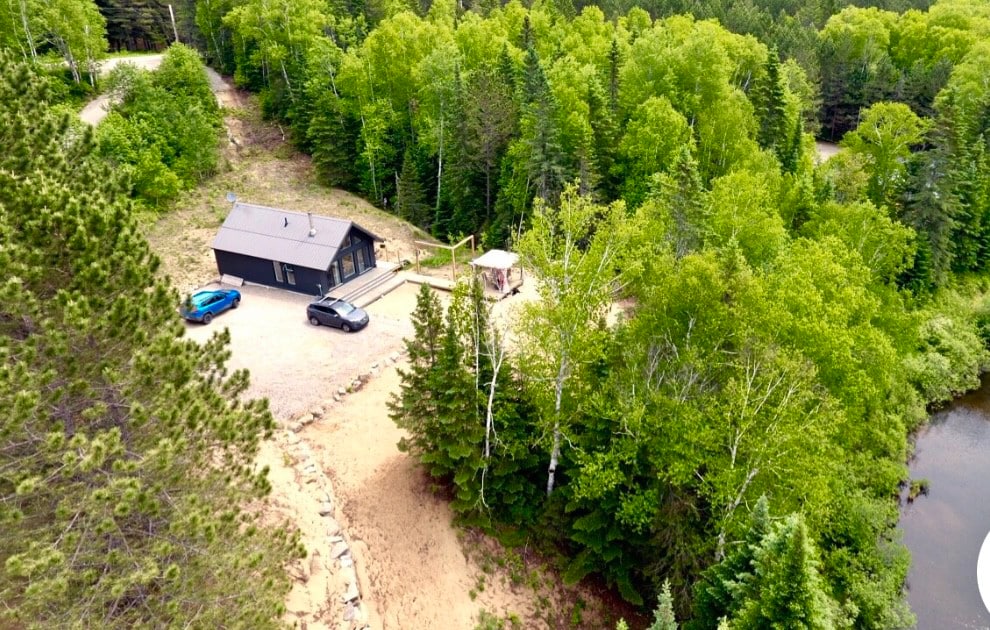 Chalet au centre de la nature