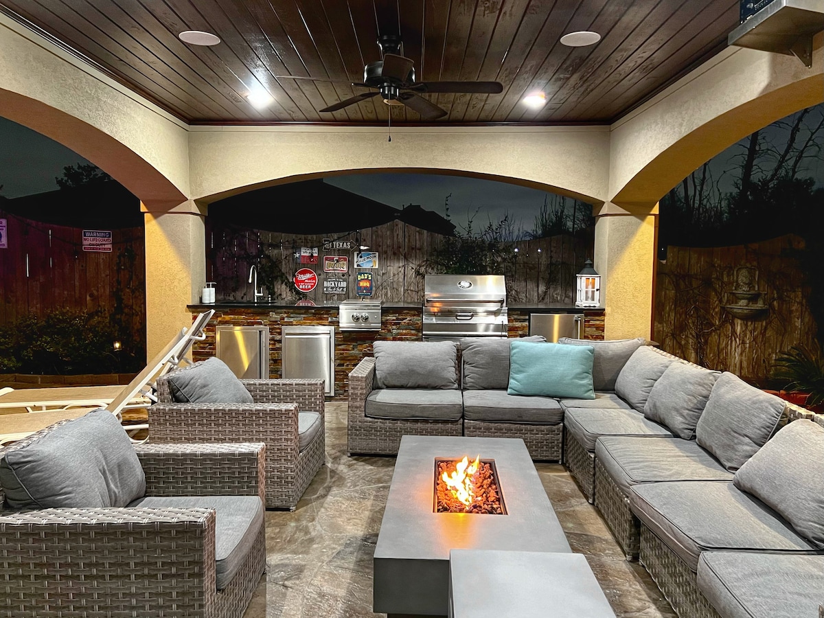 Premium Resort- styled Heated Pool & Game Room