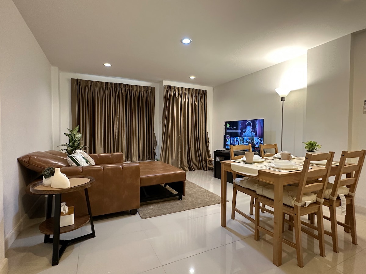 2-4guests near BTS- Iconsiam/free parking (G3)