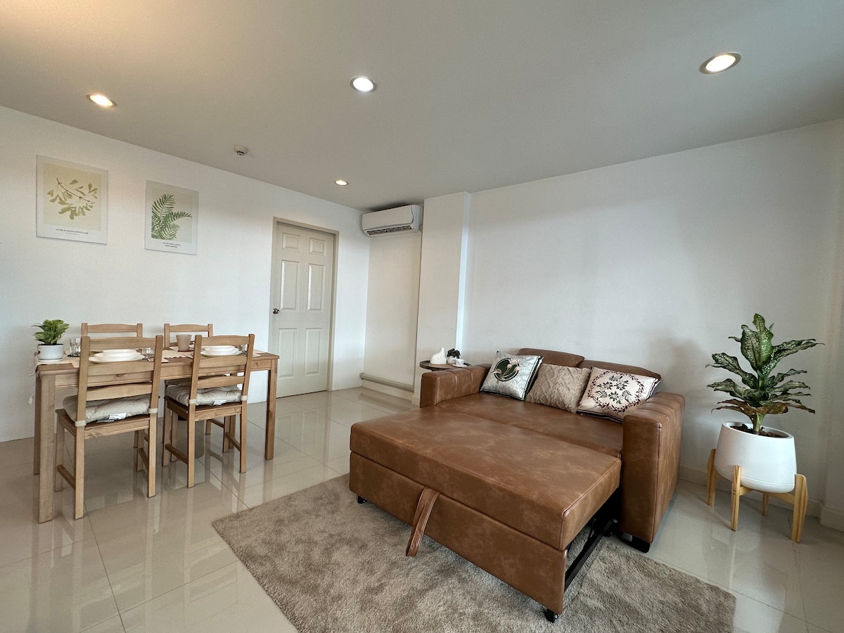 2-4guests near BTS- Iconsiam/free parking (G3)