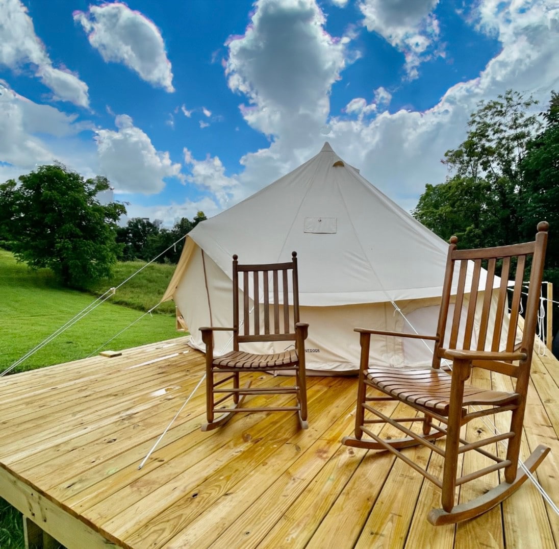 Cozy Glamping Near The Wilds and Lake
