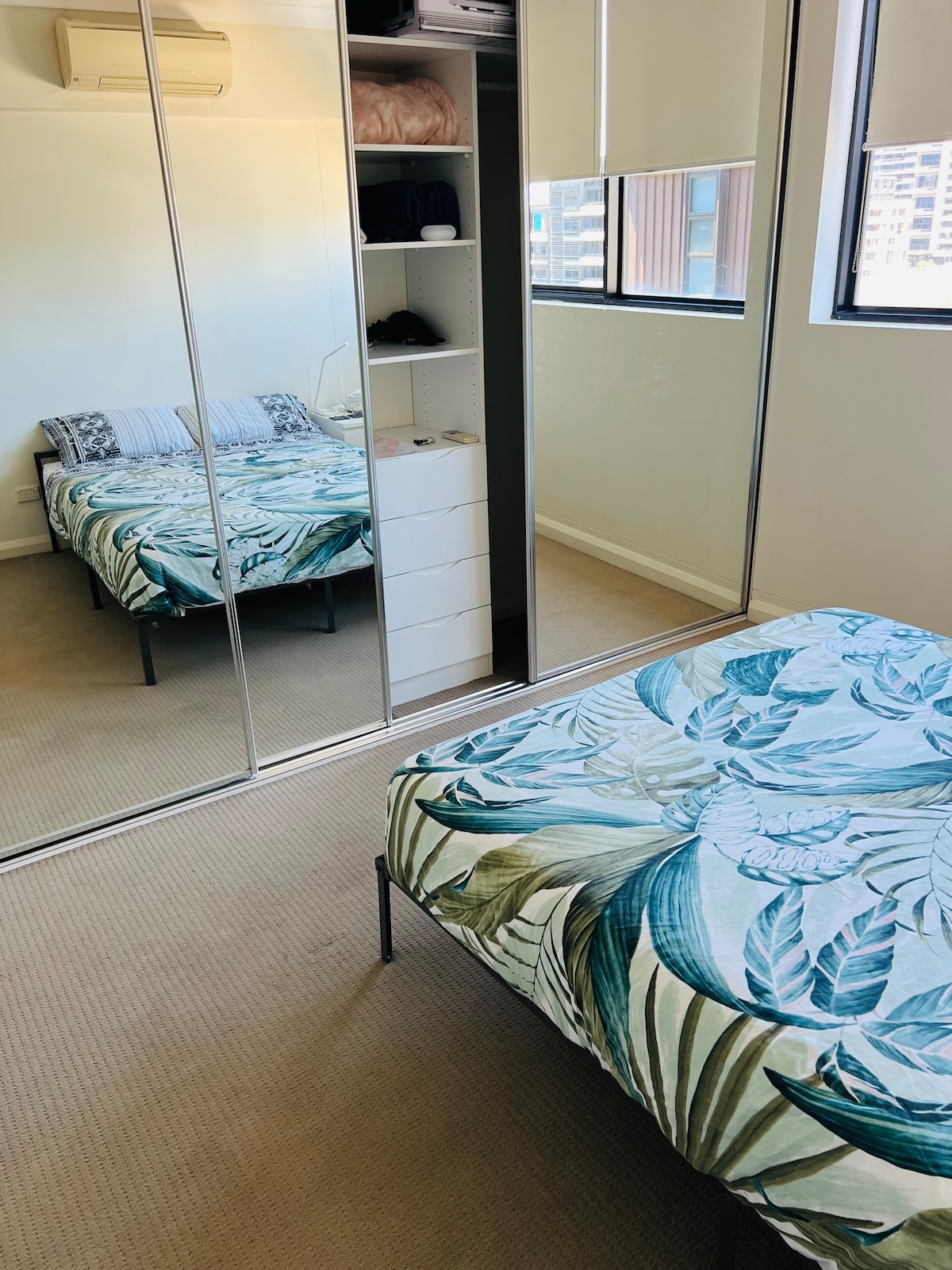 Own Queen Bedroom and Bathroom in Shared Apartment