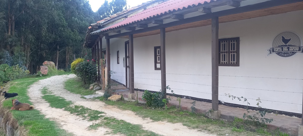 美丽的乡村房屋， Zipaquira