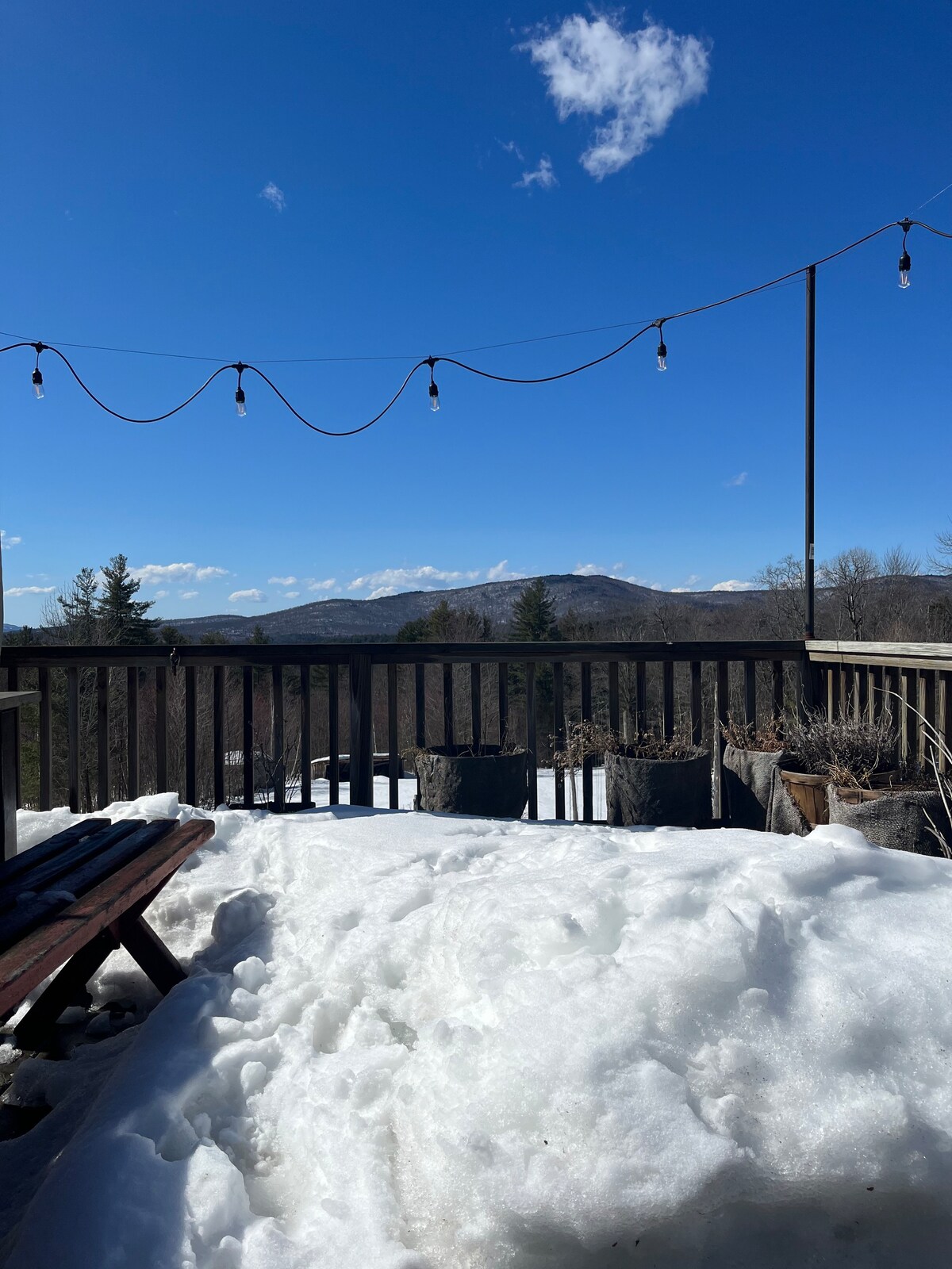 Pet friendly, sunset & 
mountain view VT retreat