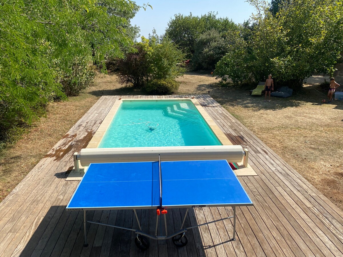 Maison famille, calme et piscine