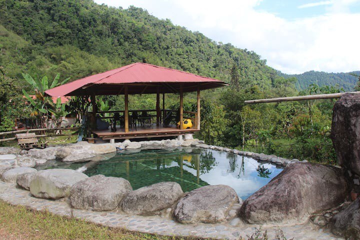 Cabaña acceso Río y piscina
