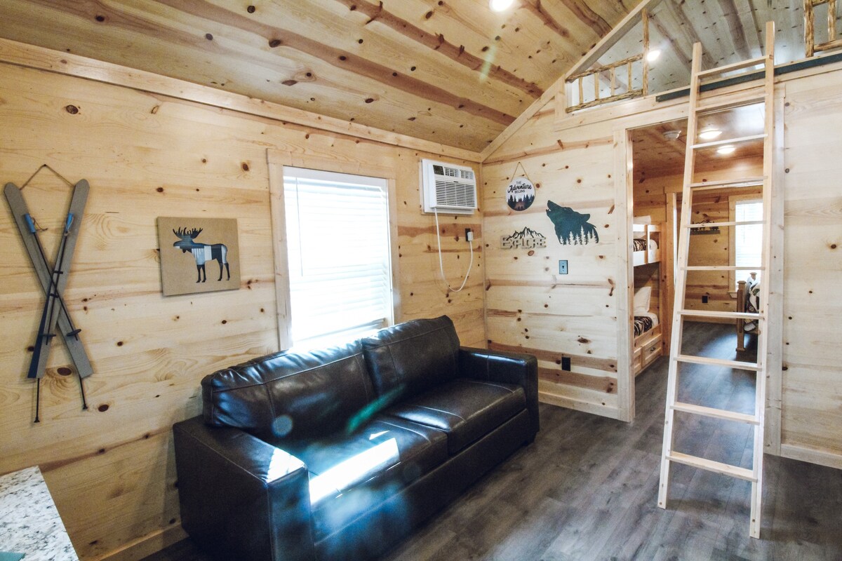 Bear-y Cozy Cabin | Pool, Porch w/ Private Lake