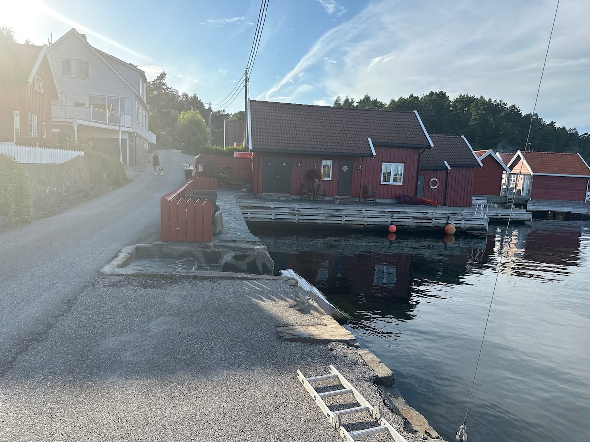 Kristiansand的Sjøbu码头