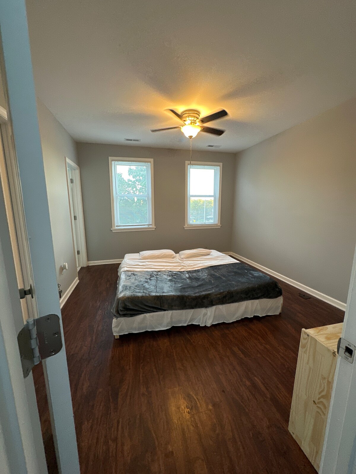 Roomy Master Bedroom and Private Attached Bath!