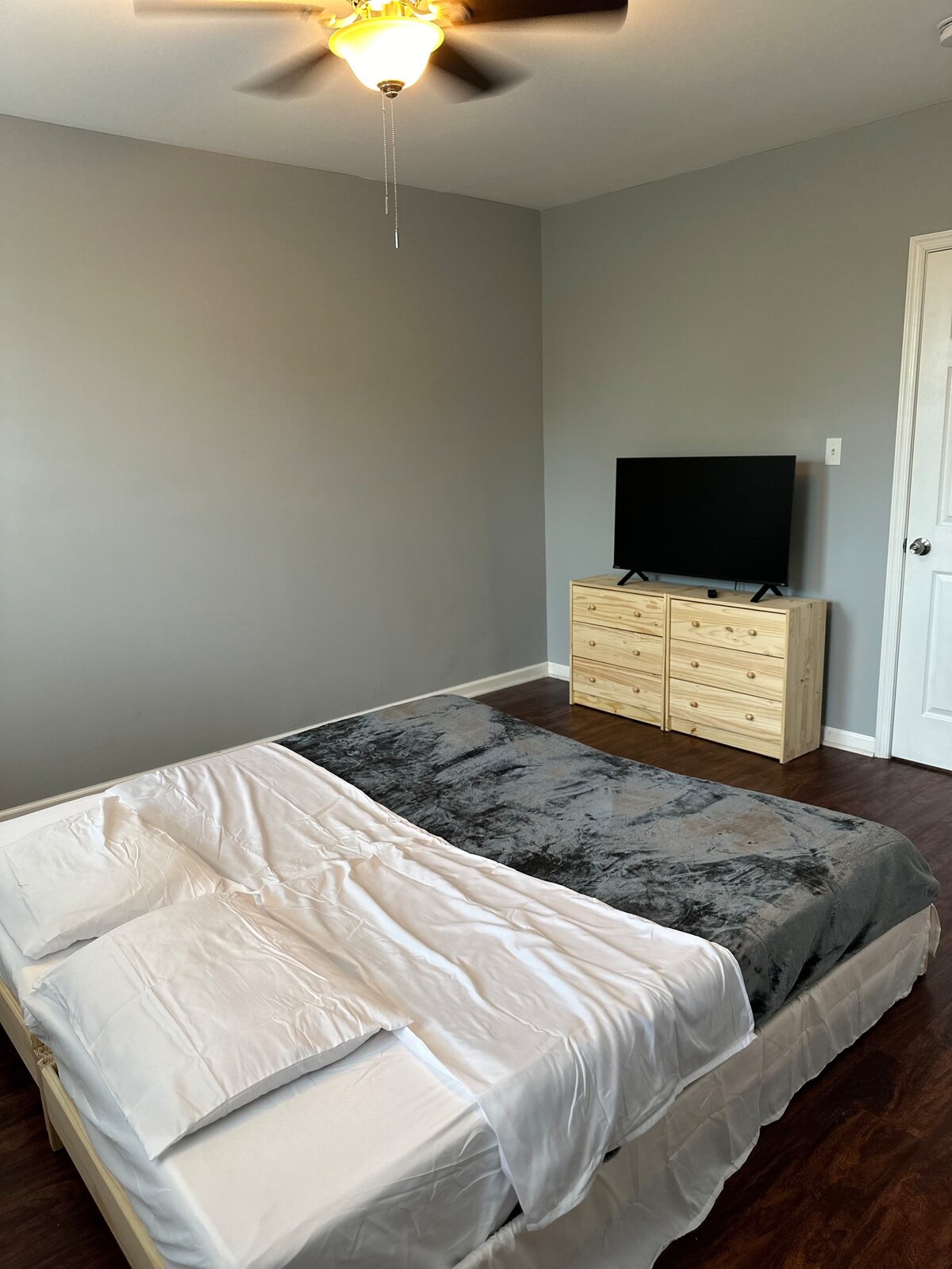 Roomy Master Bedroom and Private Attached Bath!