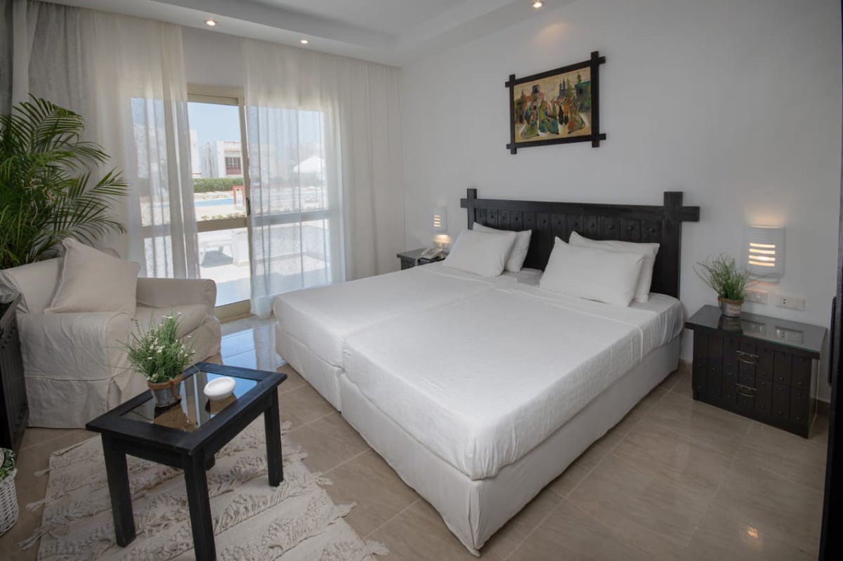 DBL Room at Olives Santa Monica next to Almaza Bay