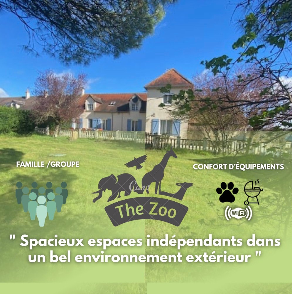 Au Chant des Oiseaux-Zoo de Beauval&Châteaux Loire