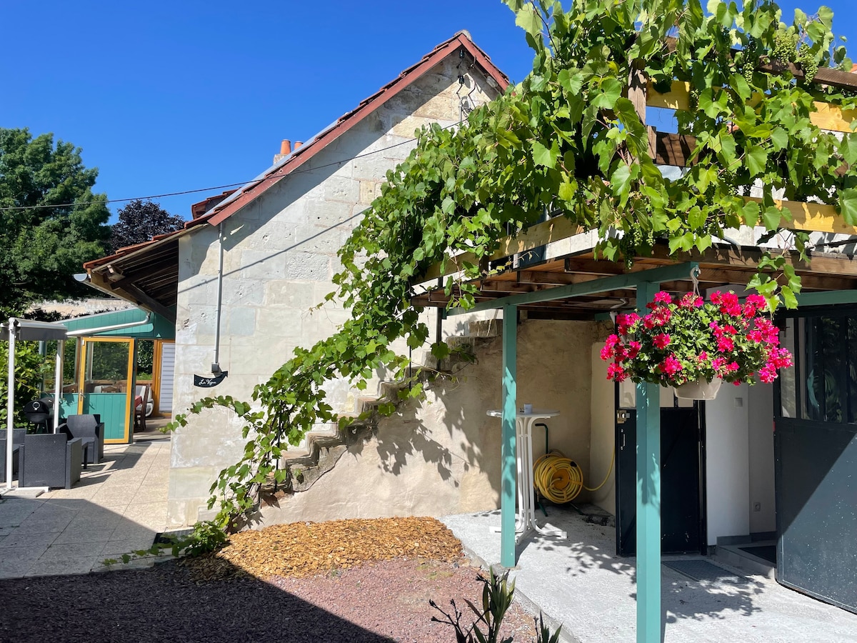 Saumur cottage L’Escale 16 pers