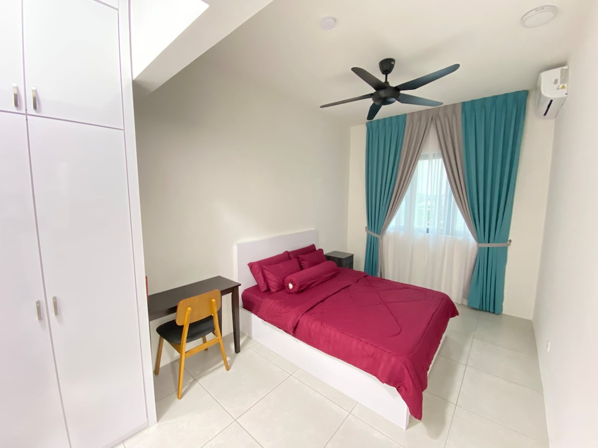 Meritus Homestay Perai ， 3间卧室