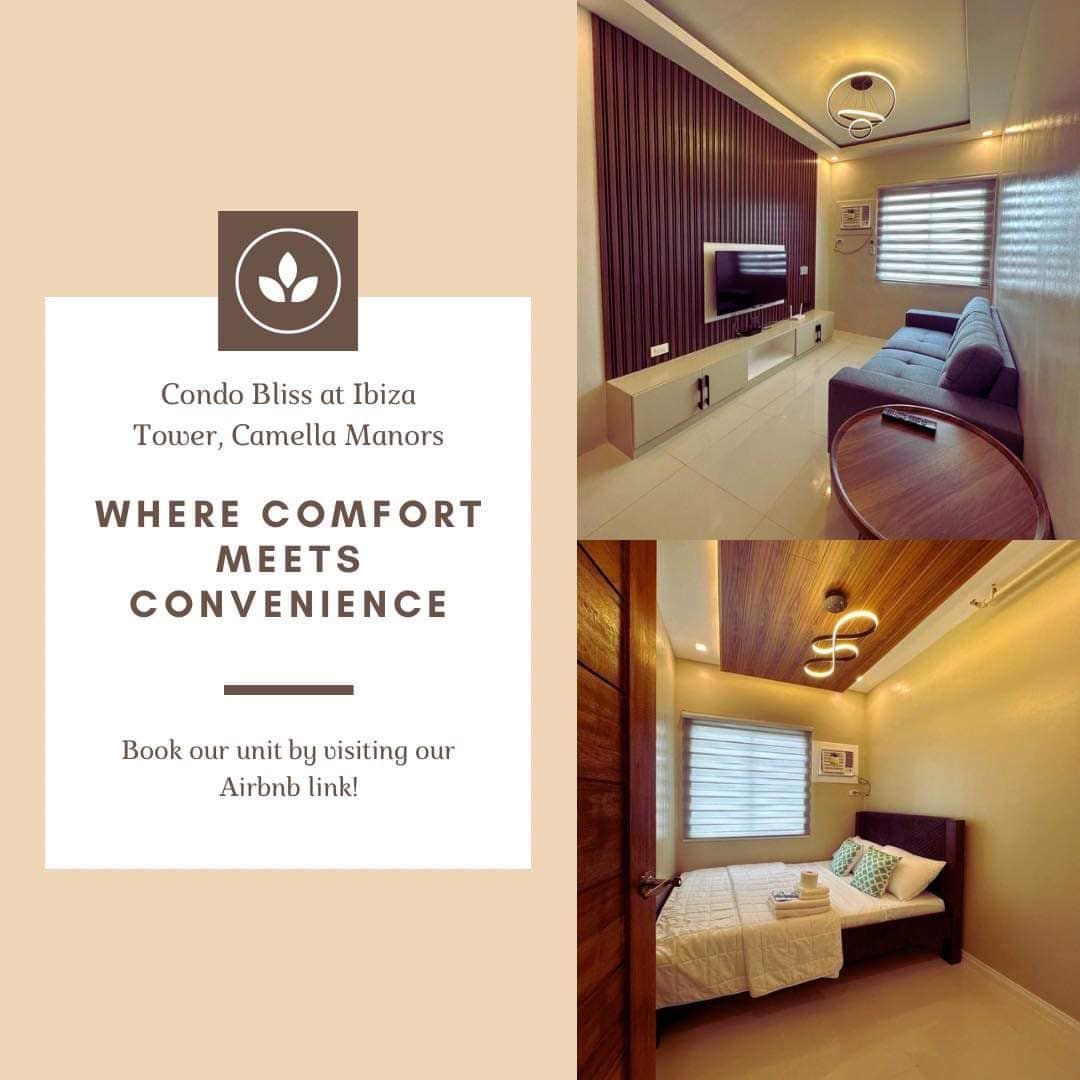 Condo Bliss @ 7O Ibiza Tower, Camella Manors