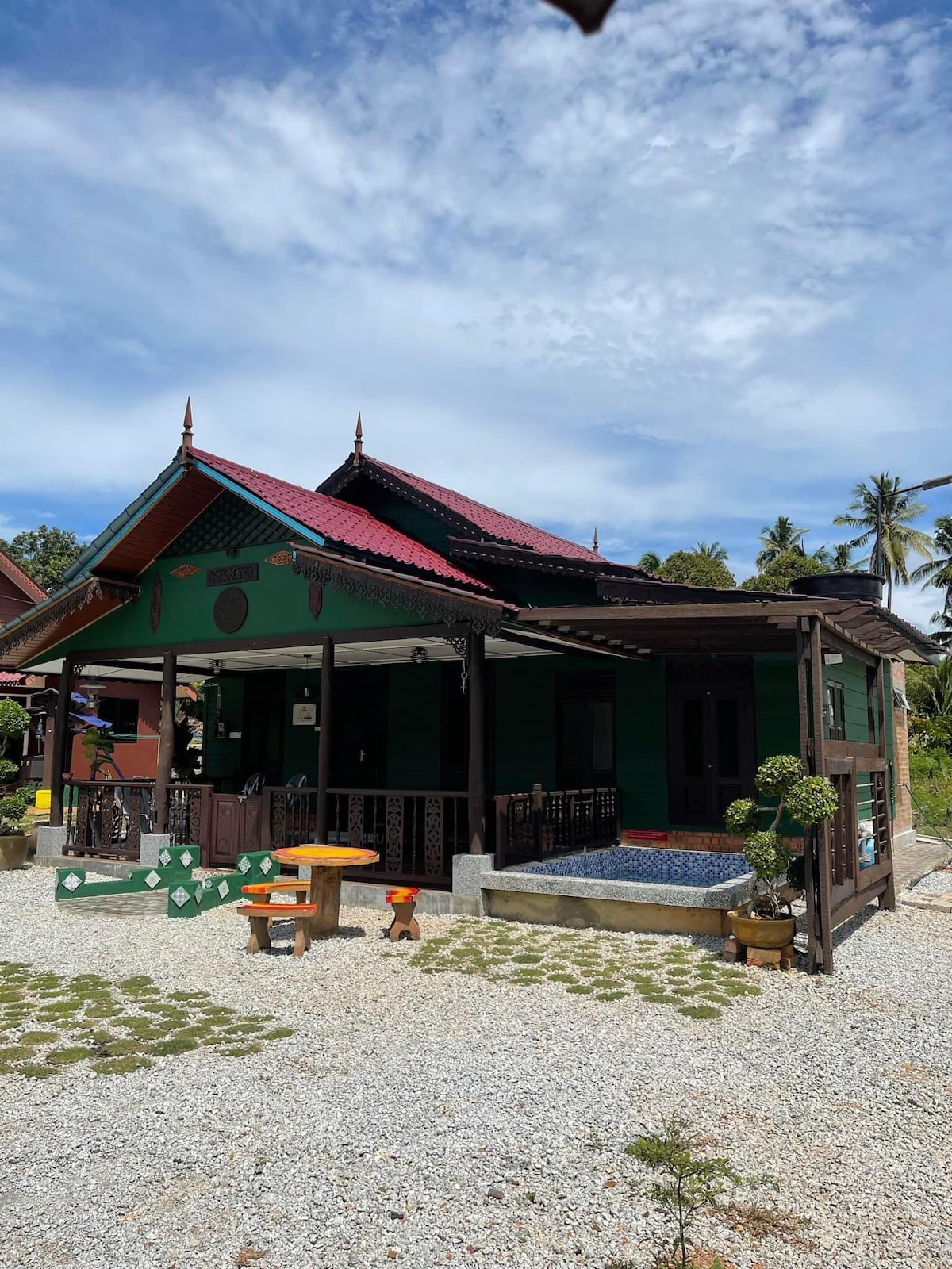 Homestay Hijau私人泳池