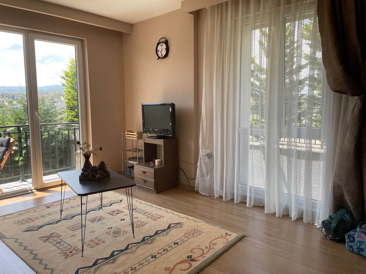 公寓，可欣赏到Yalova Çınarcık的美景
