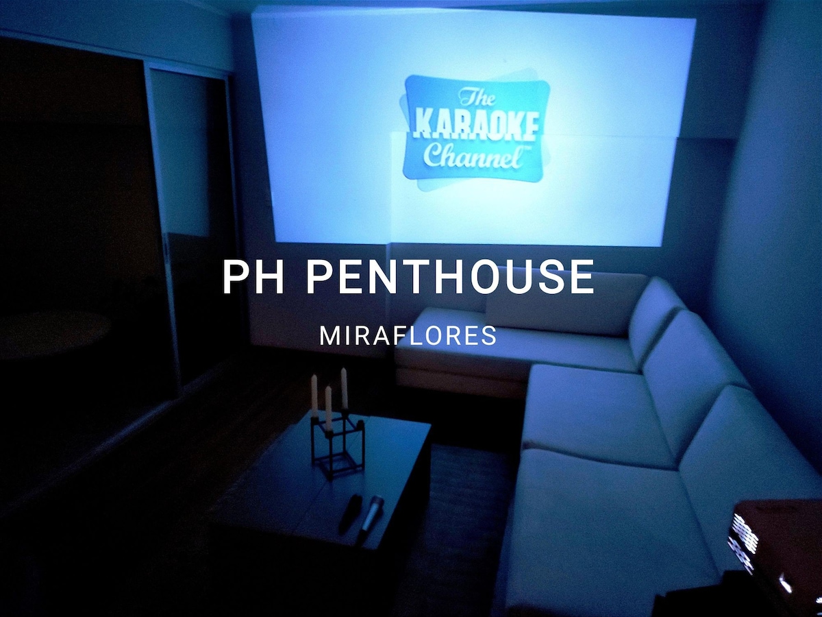 Penthouse Piscina Temperada Sala de Cine Miraflore