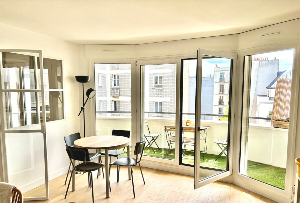 Superbe appartement avec terrasse à Levallois