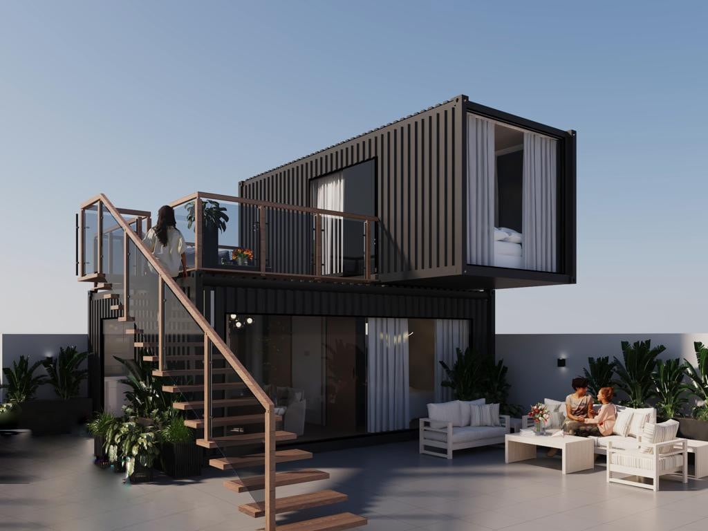 luxury Container Apartment Penthouse