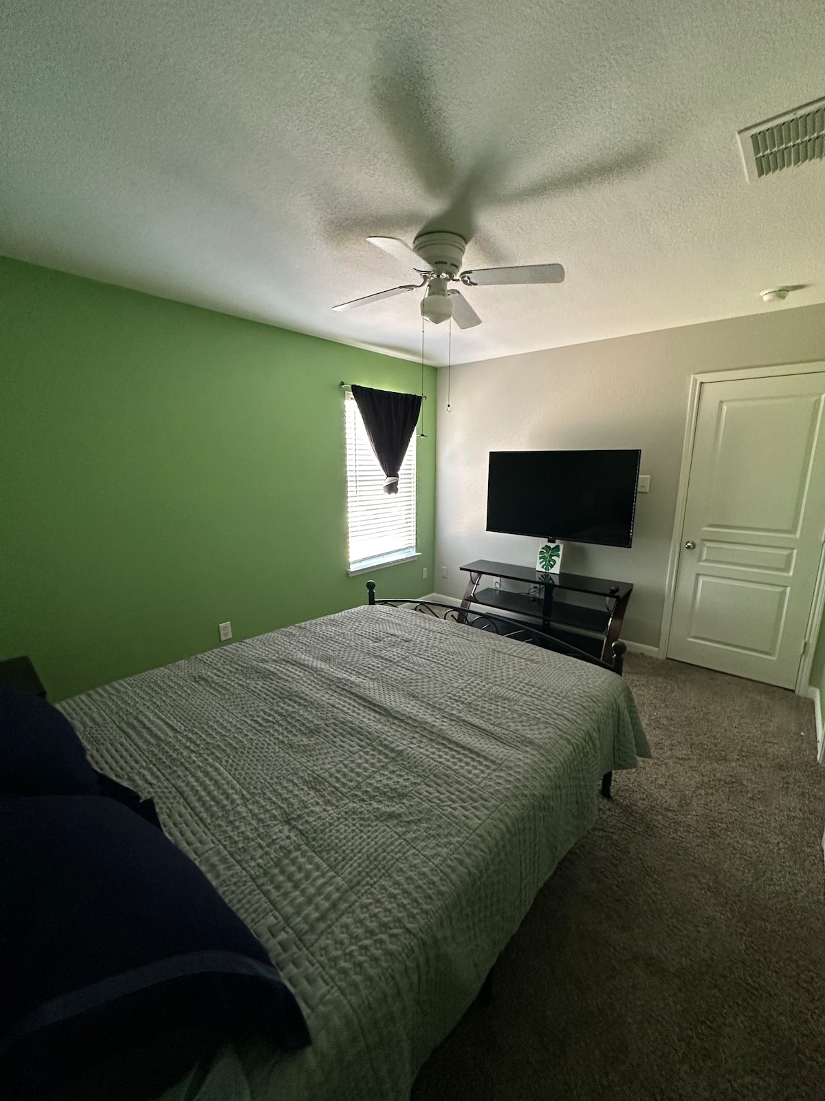Cozy Green Room
