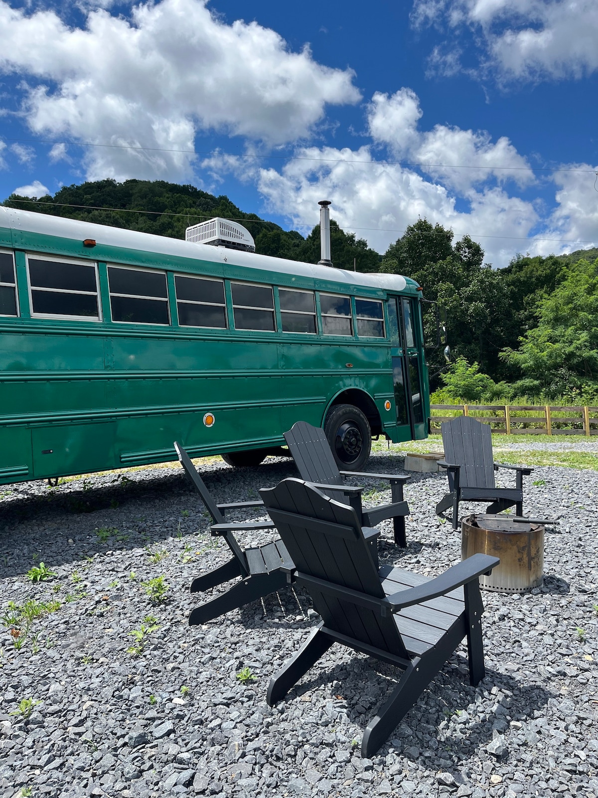 Skoolie New River Gorge - Greenie