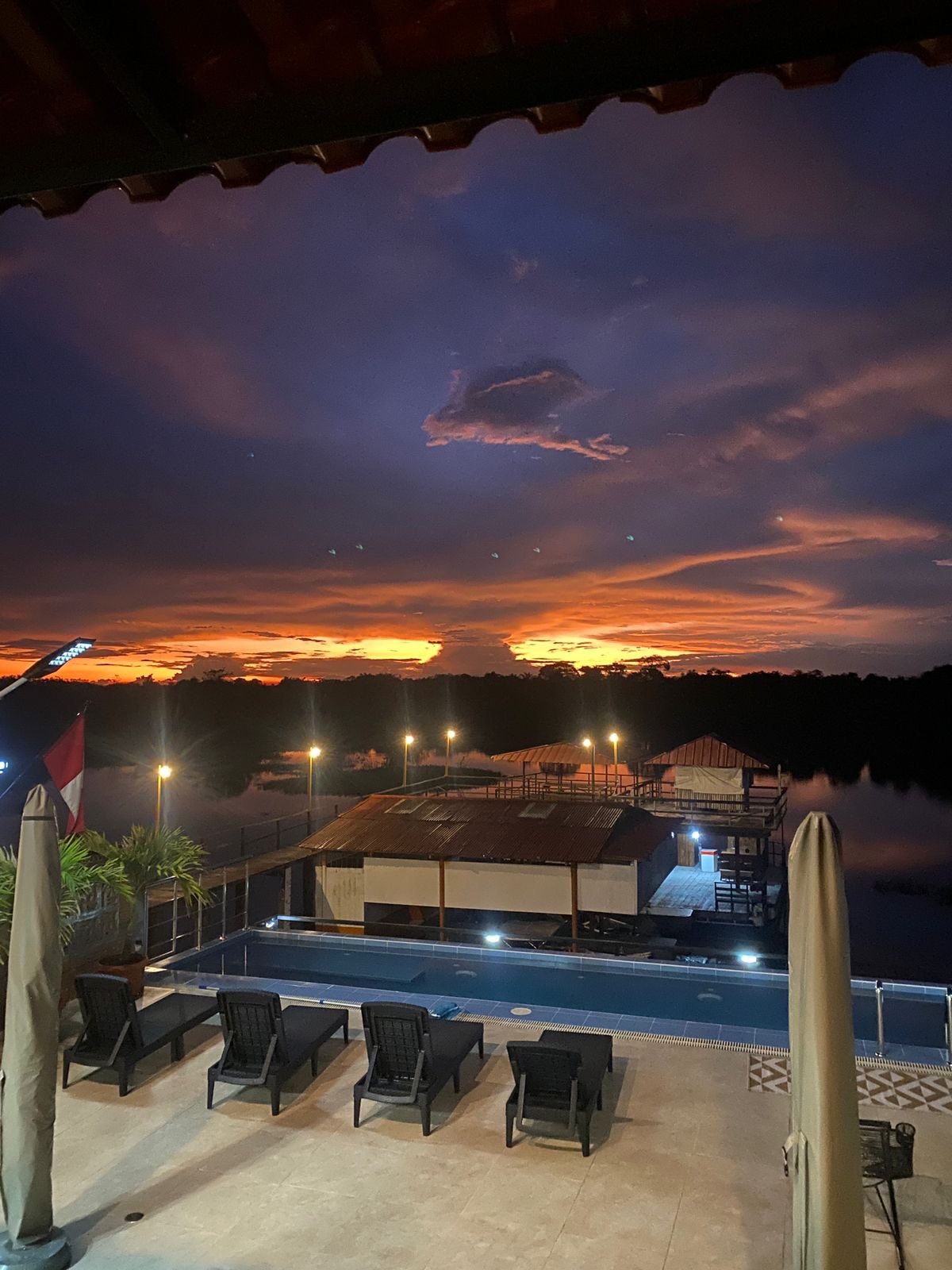 Iquitos Lodge House, River View