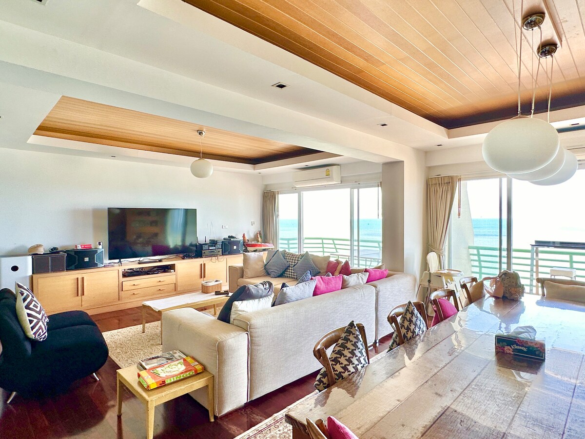 Beach front condo in Hua Hin